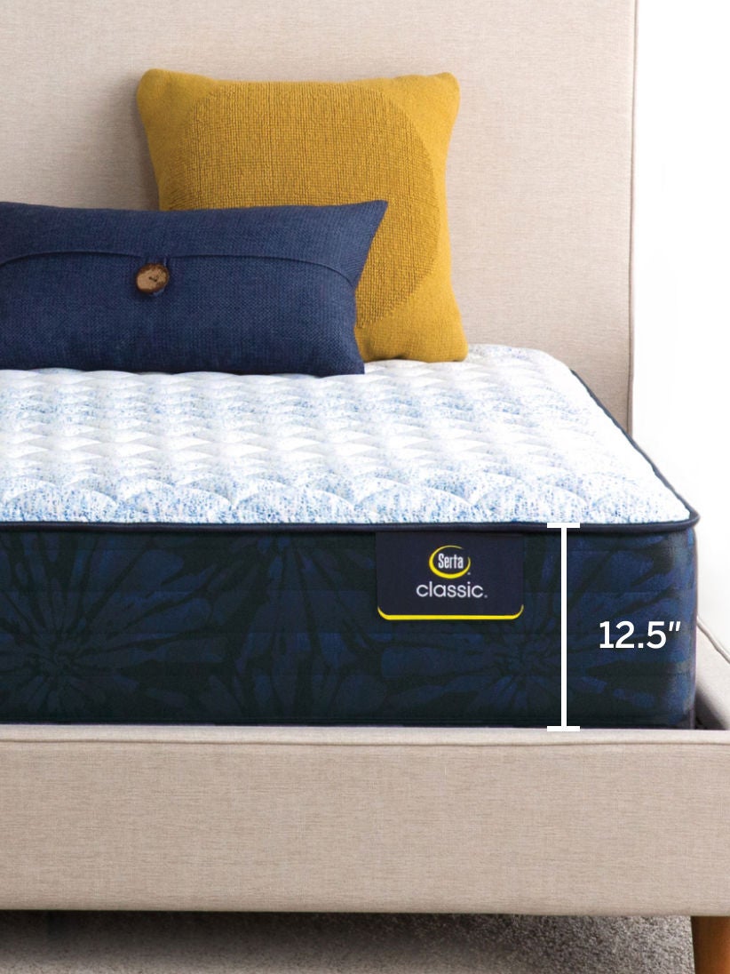 Serta Classic Mattress with Pillows