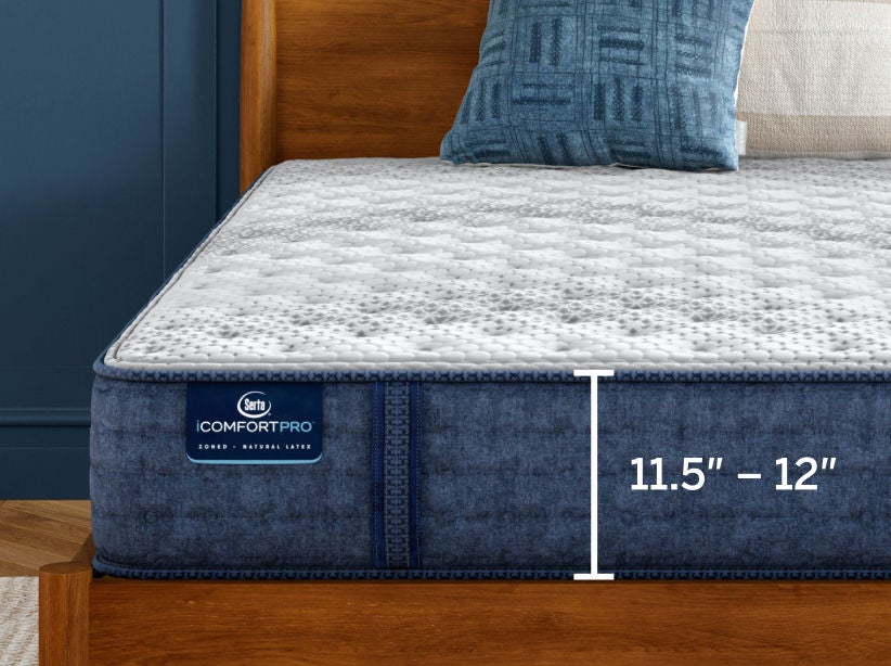 Serta iComfortPro Mattress with Dimensions